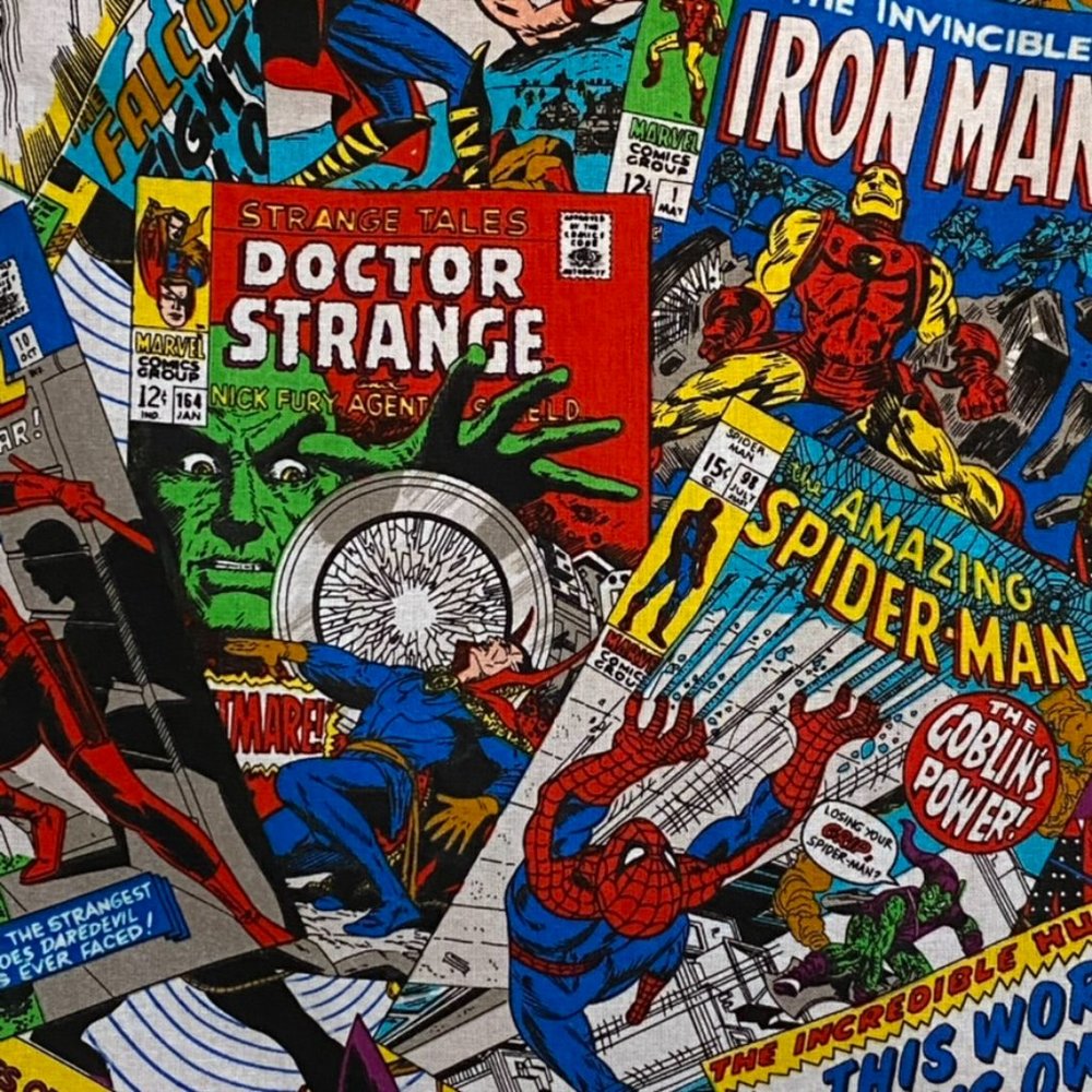 Marvel Comics Drawstring Bag Backpack - image 6